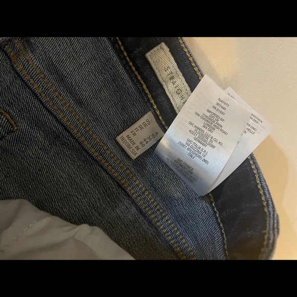 Ladies LOGO crop jeans size 6 - Picture 4 of 8